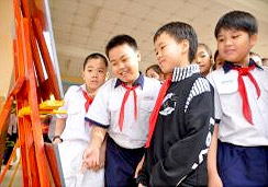 Students display their artwork at PHOTOVOICE exhibit