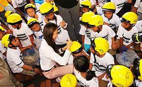 The Global Helmet Vaccine Initiative presents Helmets for Kids in Manila, Philippines