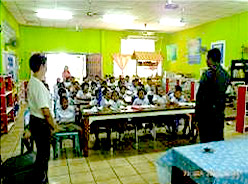 Students Receive Lessons in Road Safety at Thai Schools