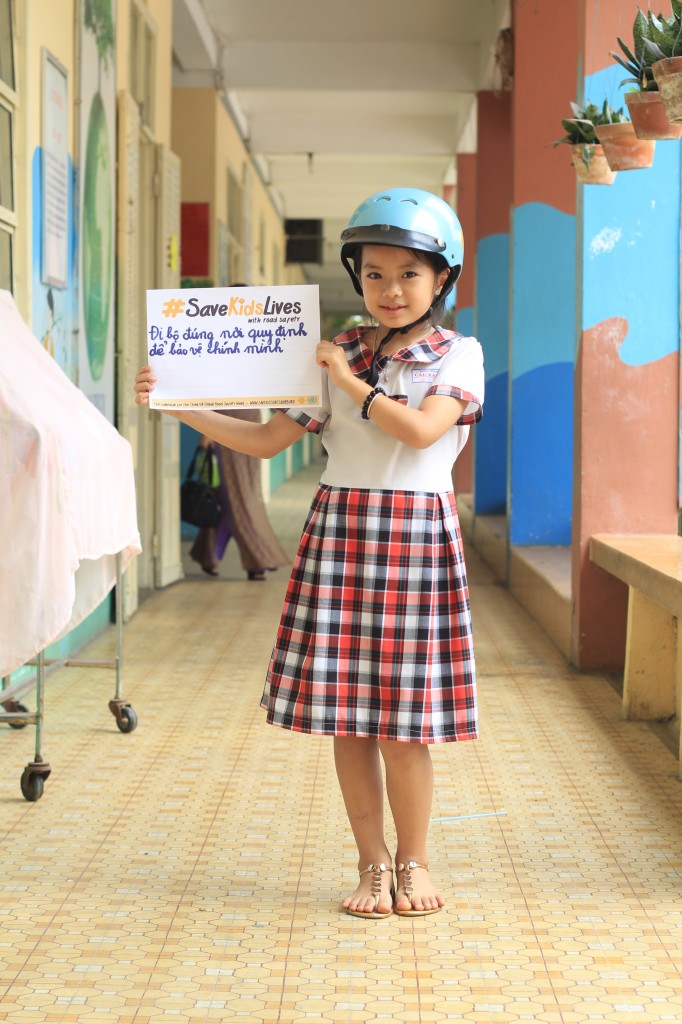 A student writes to leaders what she needs to be safe on the roads.