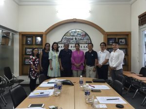 Dr. Rohit Baluja and AIP HCMC staff 16 August 2016