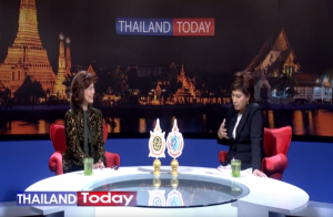 Ms. Winther Thailand Today Appearance