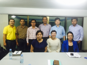 AIP Foundation staff join fellow members of the Network of Road Safety NGOs to strategize for the future of road safety advocacy efforts in Cambodia. 
