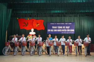 Ford Vietnam Bicycle Donation