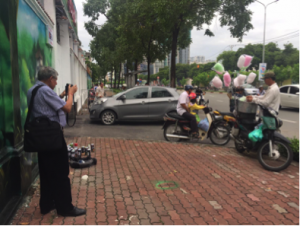 Dr. Rohit Baluja shoots footage in Vietnam for new documentary