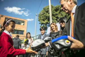 AIP Foundation facilitates a helmet observation training in Colombia FIA Foundation September 2017