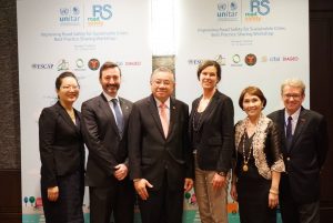 AIP Foundation President Greig Craft joins road safety experts for the UNITAR conference.