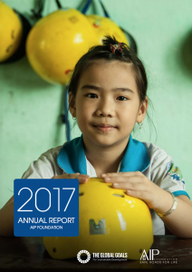 AIP Foundation’s 2017 Annual Report reflects on progress toward saving lives.