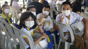 Safety Delivered helmets handover ceremony to save lives of students in the Philippines
